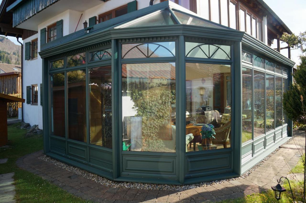 Konstanzer Bergblick Mit Wintergarten Oberstaufen Exterior foto